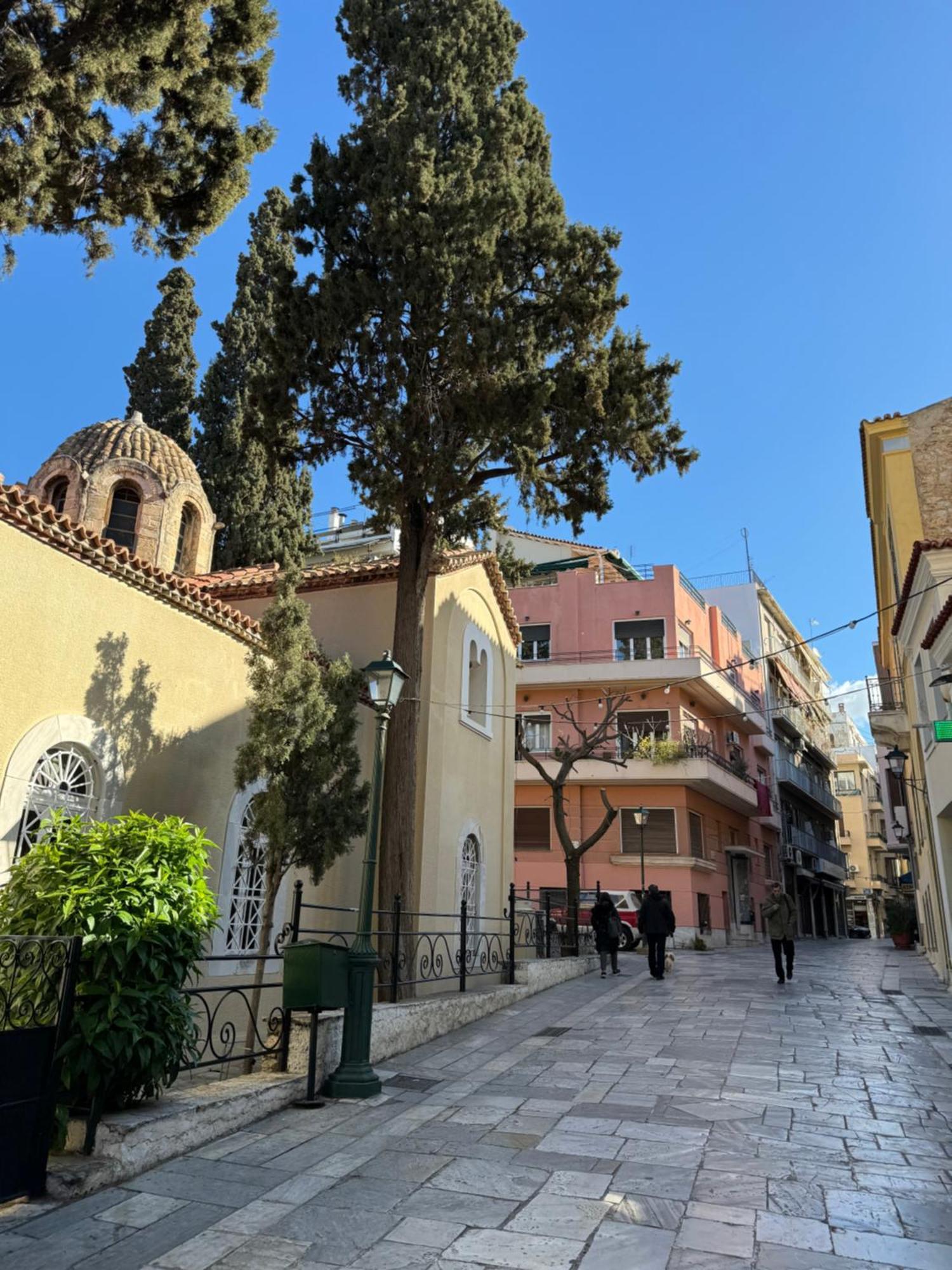 Plaka K15 Apartment Athena Bagian luar foto