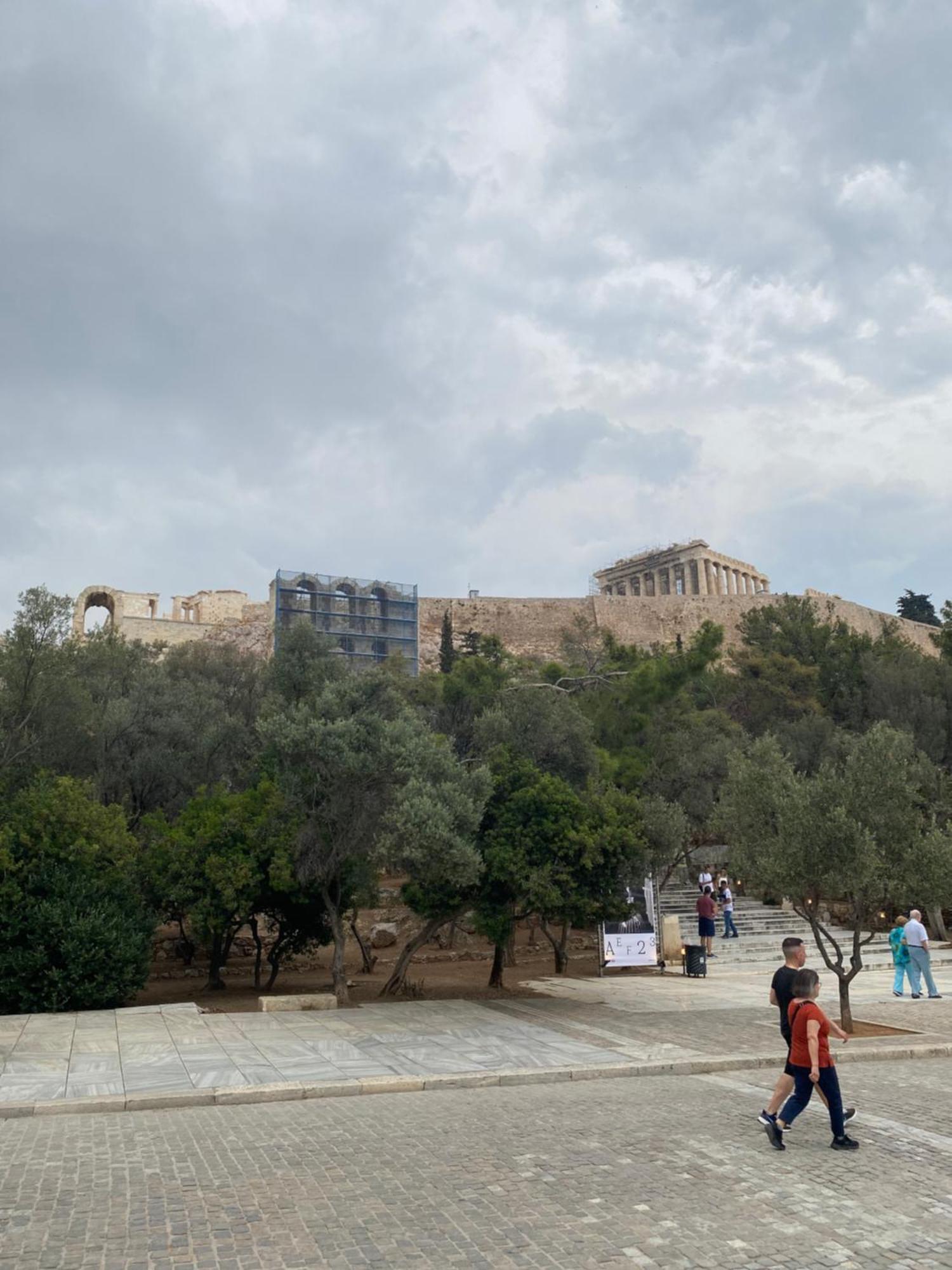 Plaka K15 Apartment Athena Bagian luar foto